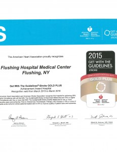 stroke award 2015 flushing