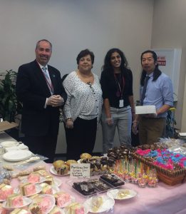 Jamaica Hospital Hospice bake sale 2016